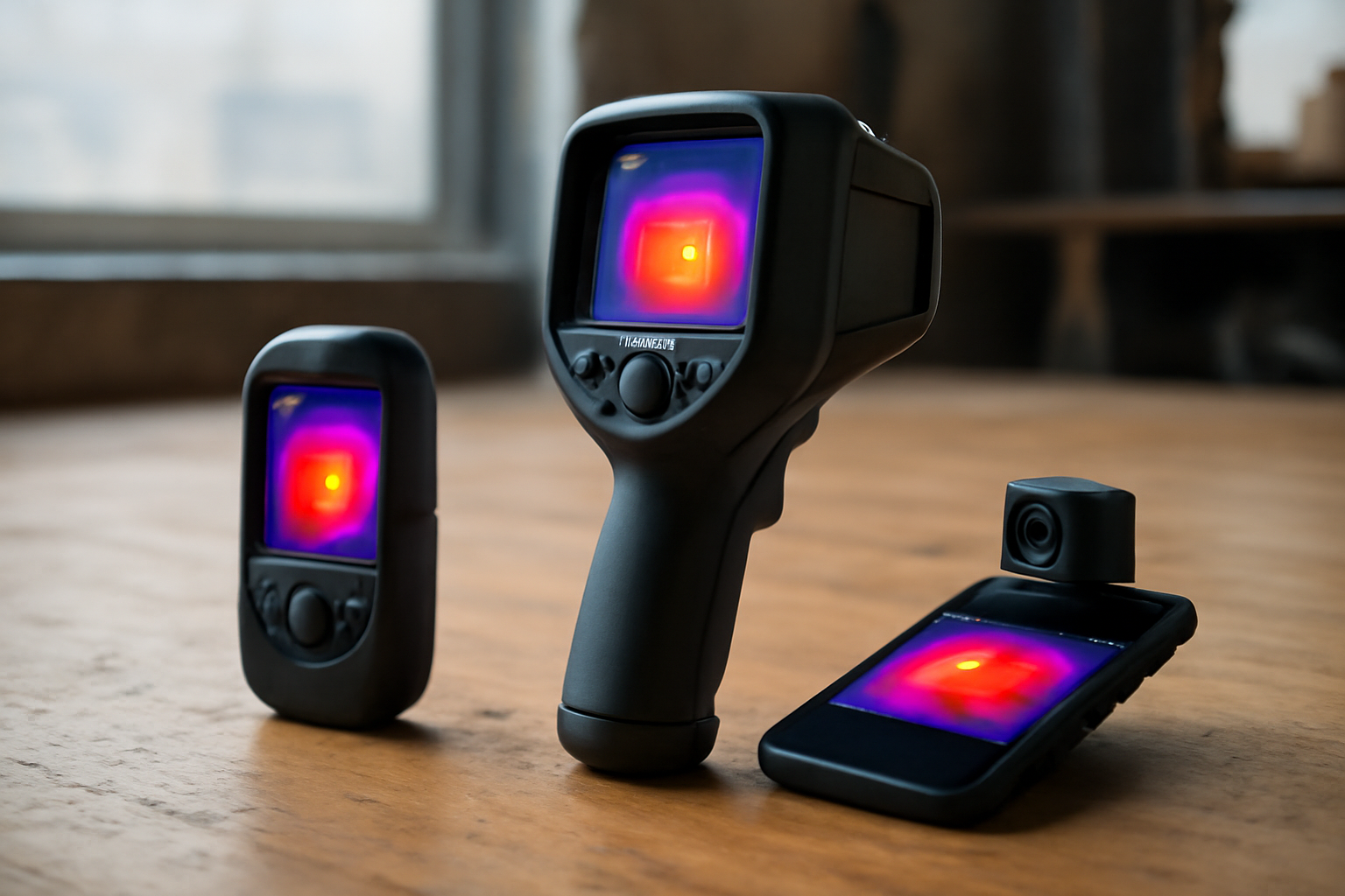 Tiga tipe kamera termal untuk inspeksi kelistrikan: pocket, pistol, dan smartphone